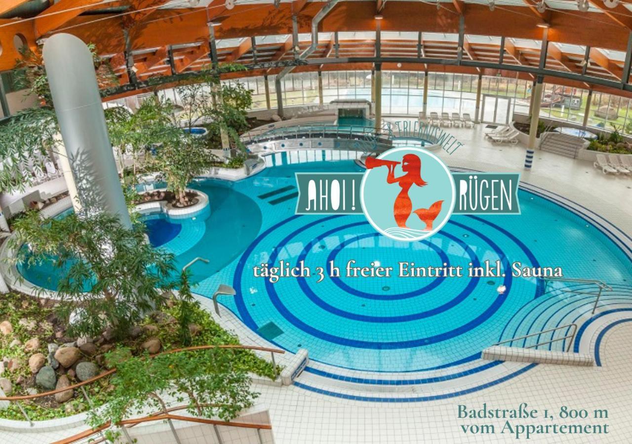 Das Appartement Inselliebe Ruegen Inkl Sauna Und 3H Taeglich Eintritt Ahoi Schwimmbad Sellin  외부 사진